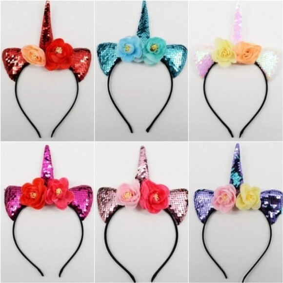 UNICORN HEADBAND - Picture 1 of 4
